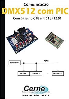 Comunicação  DMX512 com PIC Com base no C18 e PIC18F1220