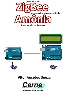 Comunicação ZigBee para medir a concentração de Amônia Programado no Arduino