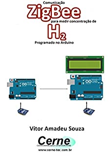 Livro Comunicação ZigBee para medir concentração de  H2 Programado no Arduino