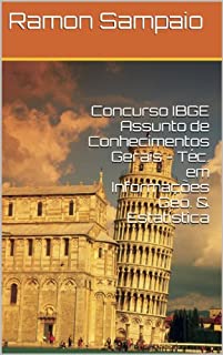 Livro Concurso IBGE Assunto de Conhecimentos Gerais - Téc. em Informações Geo. & Estatística