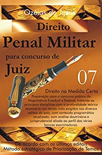 Concurso para Juiz: Direito Penal Militar