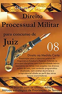 Livro Concurso para Juiz: Direito Processual Penal Militar