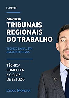 Livro Concursos TRTs - Tribunais do Trabalho:: Técnica completa e Ciclos de estudo