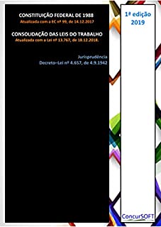 Livro Constituição Federal de 1988 - Consolidação das Leis do Trabalho