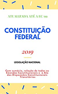 Livro Constituição Federal: Atualizada - 2019