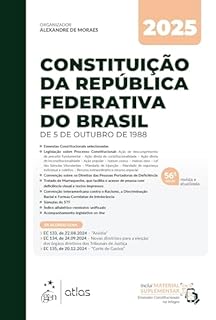 Livro Constituição da República Federativa do Brasil - 56ª Edição 2025