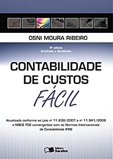 Livro CONTABILIDADE DE CUSTOS FÁCIL