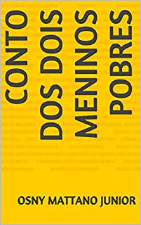 Livro CONTO DOS DOIS MENINOS POBRES