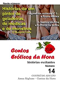 Livro Contos Eróticos da Hora nº 14 - Histórias de um pintor de geladeiras, de médicas e de monstros