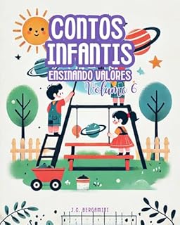 Livro Contos Infantis - Ensinando valores - Volume 6