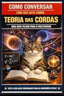 Livro Como Conversar com seu Gato Sobre Teoria das Cordas: Um Guia Felino para o Multiverso