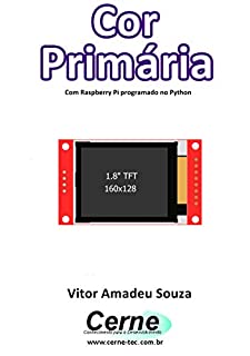 Livro Cor Primária Com Raspberry Pi programado no Python