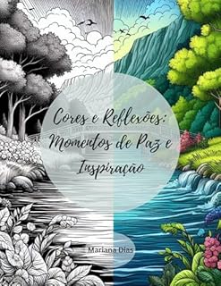 Livro Cores e Reflexões: Momentos de paz e inspiração