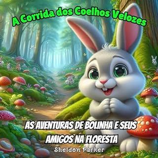 Livro A Corrida dos Coelhos Velozes: As Aventuras de Bolinha e seus Amigos na Floresta