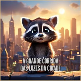 Livro A corrida das luzes da cidade grande - para crianças a partir de 3 anos (Livro infantil)