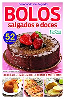 Livro Cozinhando Sem Segredos Ed. 2 - Bolos Salgados e Doces