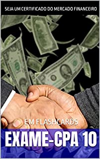 Livro CPA 10 - SEJA UM CERTIFICADO : FLASHCARDS