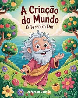 Livro Criação do Mundo: O Terceiro Dia: A Terra Verde e as Flores Mais Lindas (A Criação do Mundo: Uma Série para Crianças)
