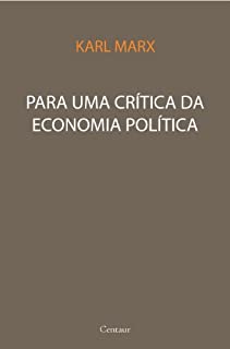 Livro Para uma Crítica da Economia Política