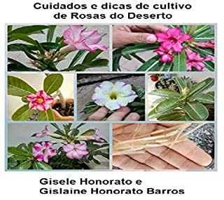 Livro Cuidados e dicas de cultivo de Rosas do deserto