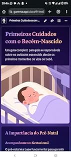 Livro Primeiros Cuidados com o Recém-Nascido