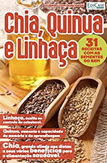 Livro Cuidando da Saúde - 09/08/2021 - Chia, Quinua e Linhaça (EdiCase Publicações)