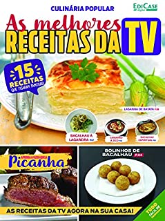 Livro Culinária Popular Ed. 1 - As Melhores Receitas da TV