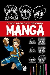 Livro Curso Básico de Desenho - Mangá