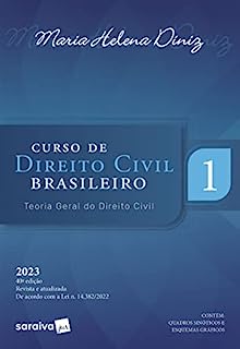 Livro Curso de Direito Civil Brasileiro - Teoria Geral do Direito Civil - Vol.1 - 40ª edição 2023