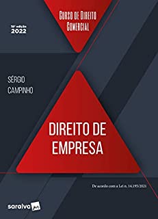 Livro Curso de Direito Comercial - Direito de Empresa - 18ª edição 2022