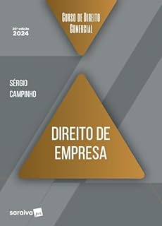 Livro Curso de Direito Comercial - Direito de Empresa - 20ª edição 2024