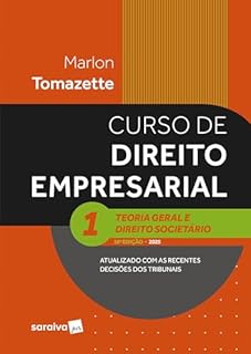 Livro Curso de Direito Empresarial - Teoria Geral e Direito Societário-vol.1 - 16ª Edição 2025