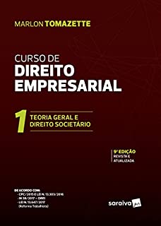 Livro Curso de direito empresarial v. 1 – Teoria geral e direito societário