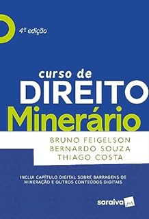 Livro Curso de direito minerário - 4ª edição 2023