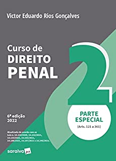 Livro Curso de direito penal - parte especial - Arts 121 a 183 - 6ª edição 2022
