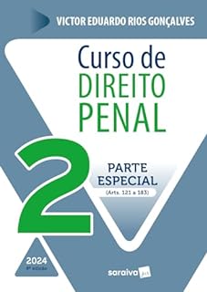 Livro Curso de Direito Penal: Parte especial - Arts 121 a 361 - 8ª edição 2024