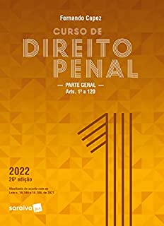 Livro Curso de Direito Penal - Vol. 1 - 26ª edição 2022