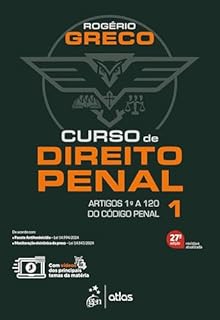 Livro Curso de Direito Penal Vol.1 - 27ª Edição 2025
