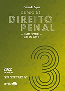 Livro Curso de Direito Penal - Vol. 3 - 20ª edição 2022