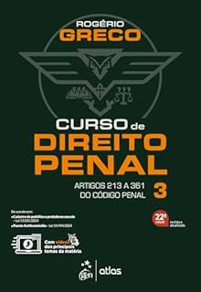 Livro Curso de Direito Penal Vol.3 - 22ª Edição 2025