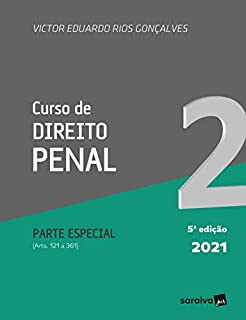 Livro Curso De Direito Penal - Volume 2 -5ª Edição 2021