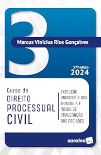 Livro Curso de Direito Processual Civil - Vol 3 -17ª edição 2024