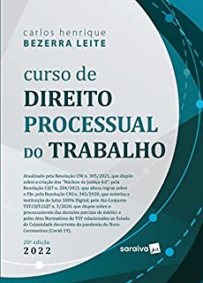 Livro Curso de direito processual do trabalho