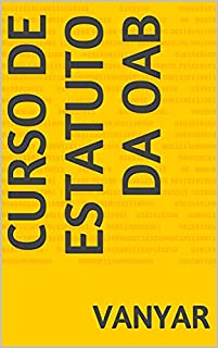 Livro CURSO DE ESTATUTO DA OAB