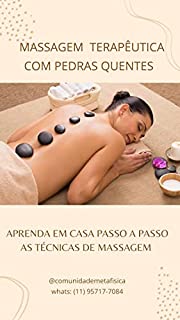 Livro Curso Massagem Terapêutica com Pedras Quentes