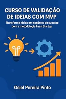 Livro Curso de Validação de ideias com MVP: Valide sua ideia com rapidez e baixo custo usando Lean Startup