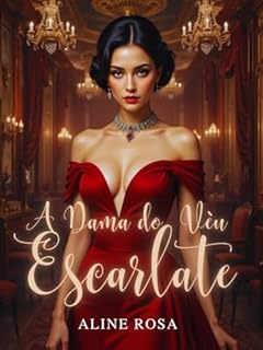 Livro A Dama do Véu Escarlate: Um Romance de Amor, Traição e Fogo
