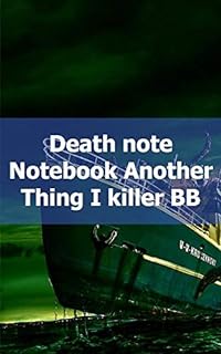 Livro Death note Notebook Another Thing I killer BB