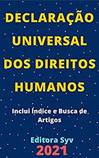 Livro Declaração Universal dos Direitos Humanos : Atualizada - 2021