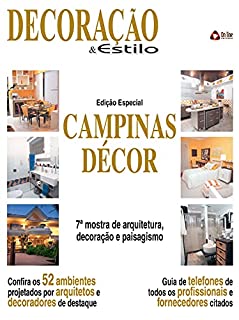 Livro Decoração e Estilo Casa - Edição 4 : Arquitetura, decoração e paisagismo